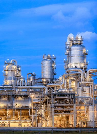Industrial refinery